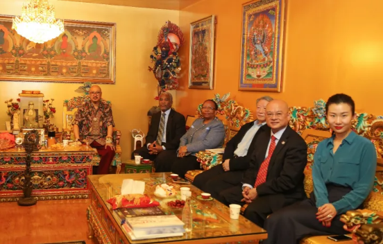 莱索托、博茨瓦纳两国驻华大使参访天泉鼎丰北京办事处